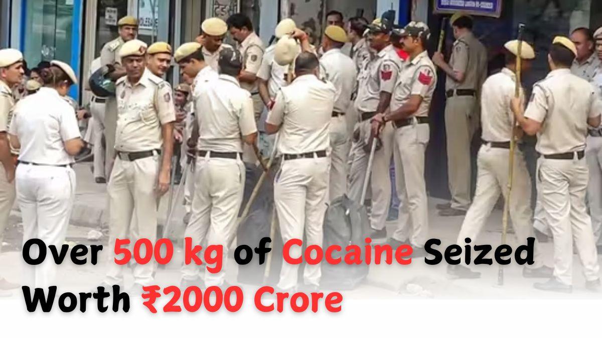 500 kg of Cocaine Seized