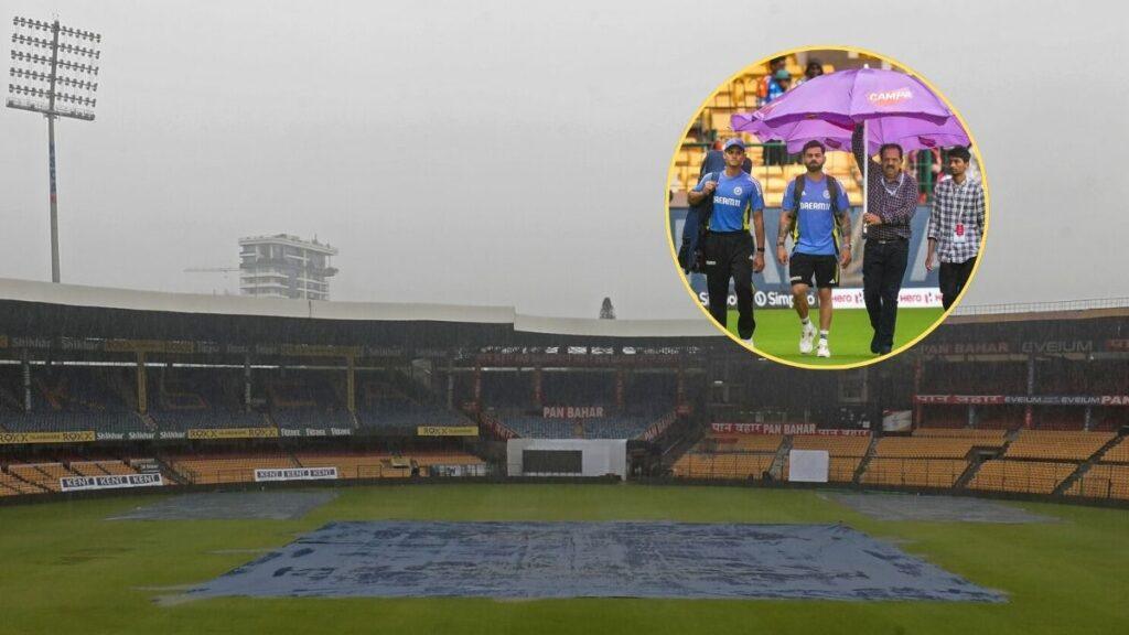 IND vs NZ: First Session Washout Due to Rain