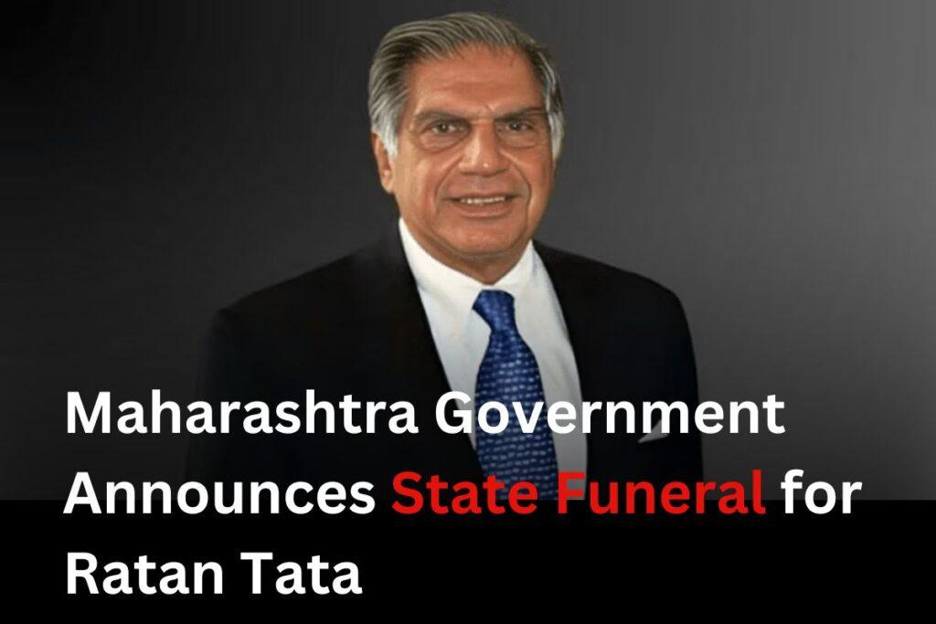 State Funeral for Ratan Tata