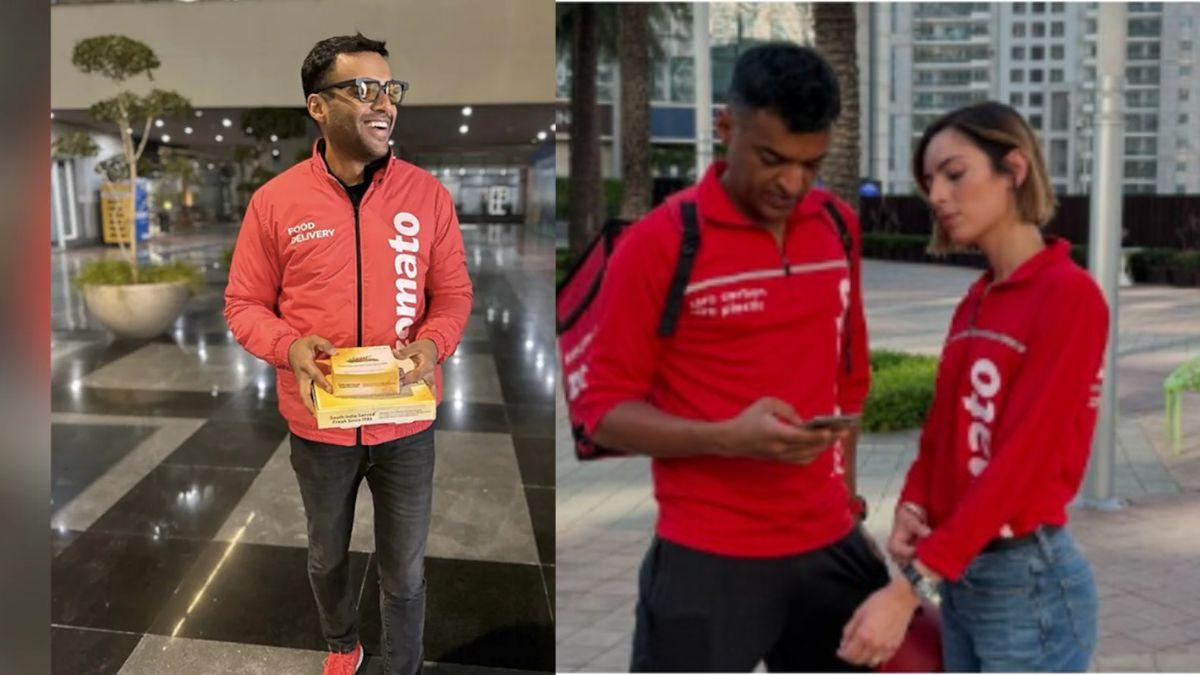 Zomato CEO Deepinder Goyal and Wife Turn Delivery Agents: A Unique Experience