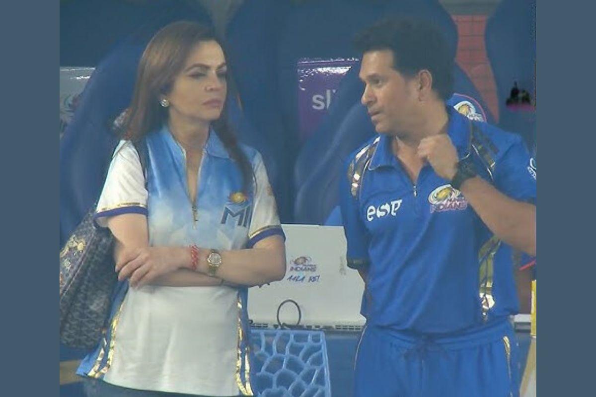 sachin tendulkar in mi